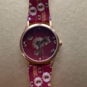 Metropolitan Museum of Art butterfly floral watch